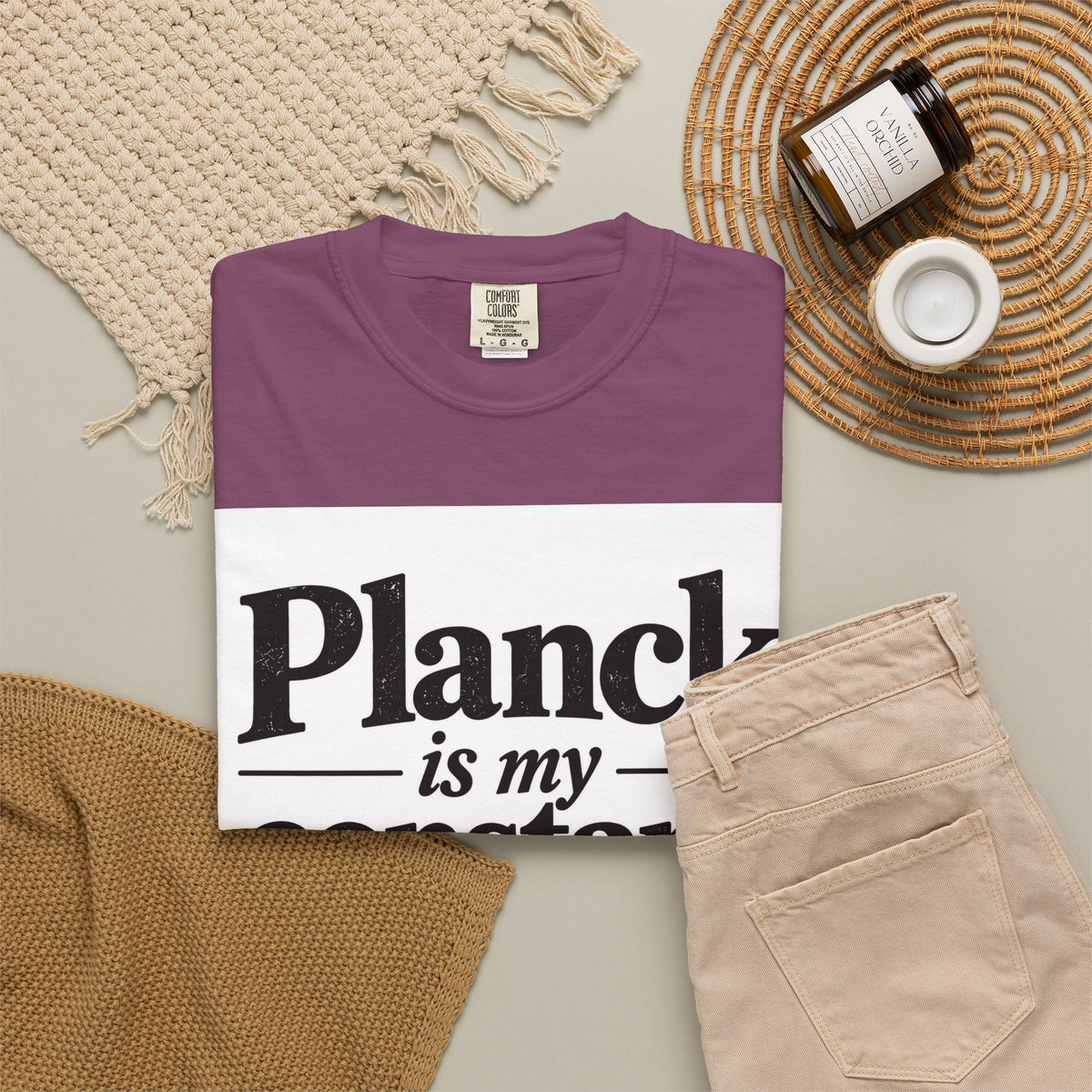 Planck Is My Constant T-Shirt — Funny Physics Tee with Planck’s Constant Design