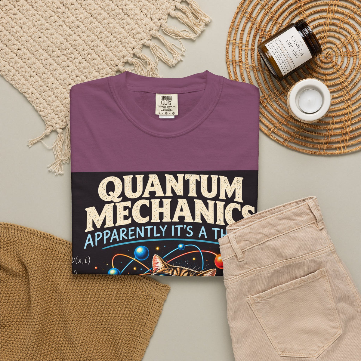 Quantum Mechanics: Apparently It’s a Thing – Funny Physics T-Shirt