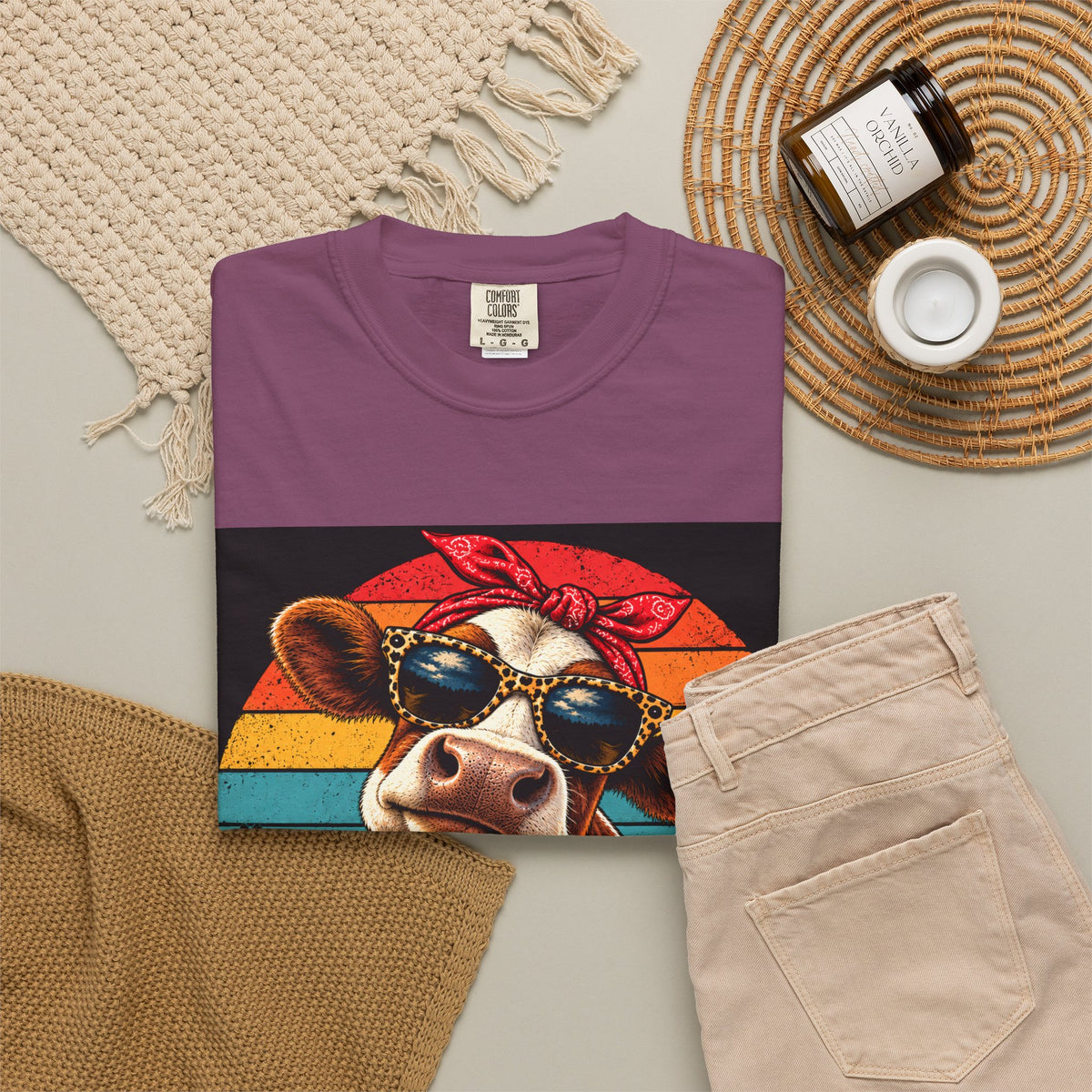 Hey Gurl โ Funny Cow T-Shirt