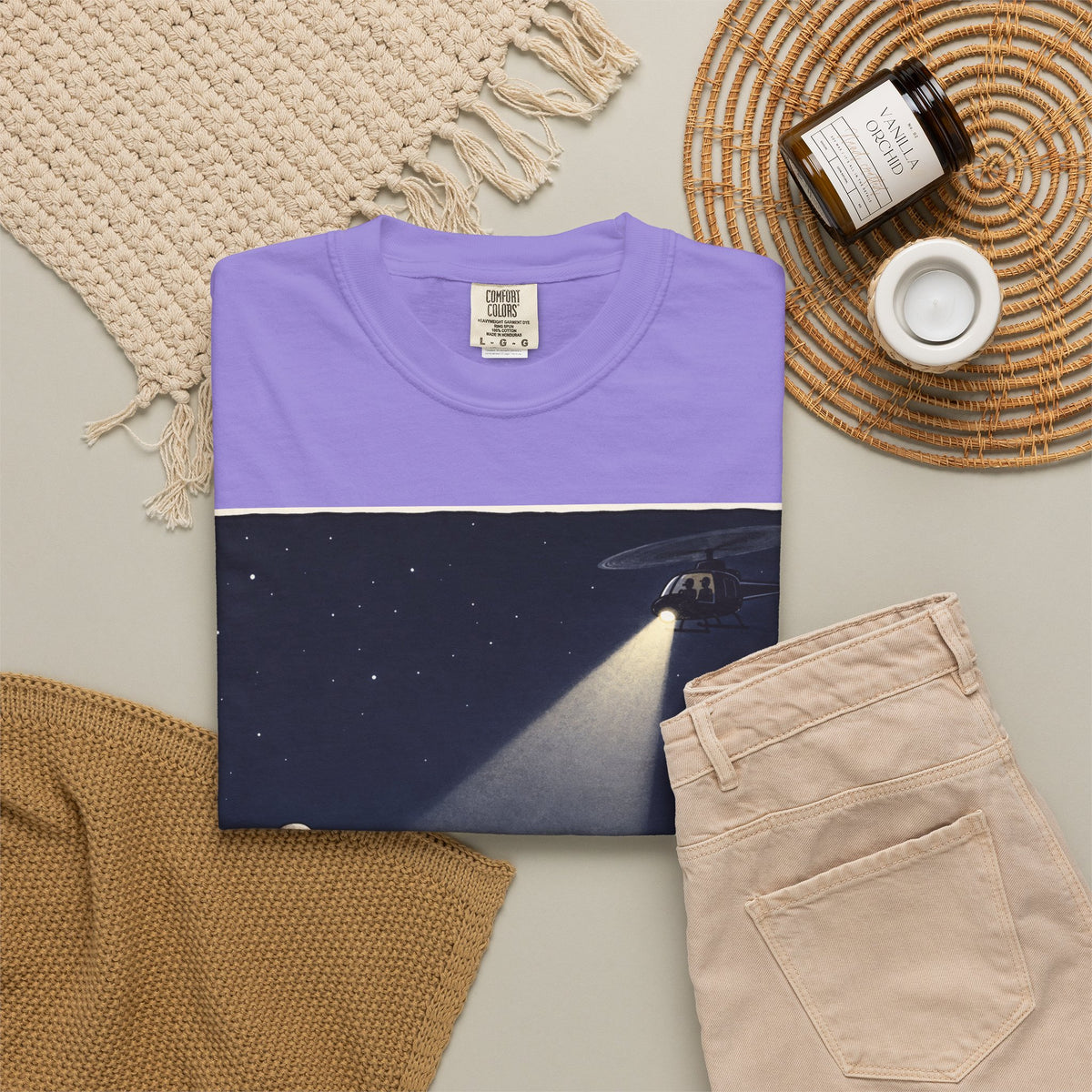 Caught Making Crop Circles – Funny Alien UFO Conspiracy T-Shirt