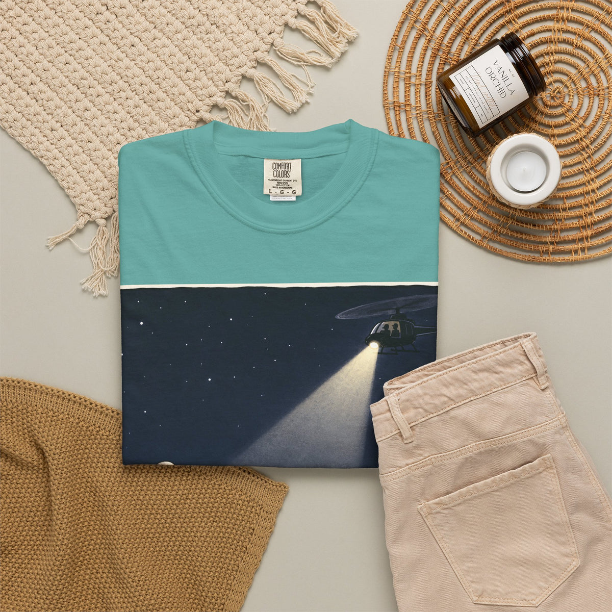 Caught Making Crop Circles – Funny Alien UFO Conspiracy T-Shirt