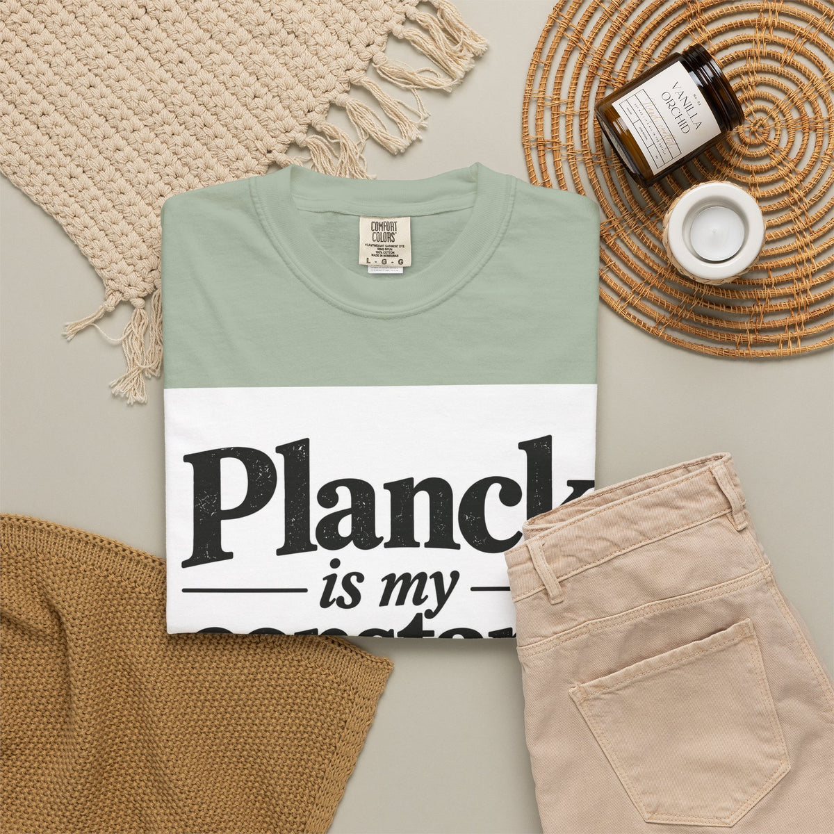 Planck Is My Constant T-Shirt — Funny Physics Tee with Planck’s Constant Design