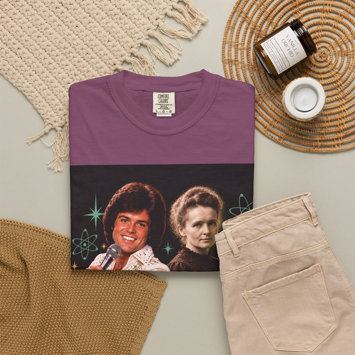 Donny & Marie – Funny Celebrity Mashup T-Shirt