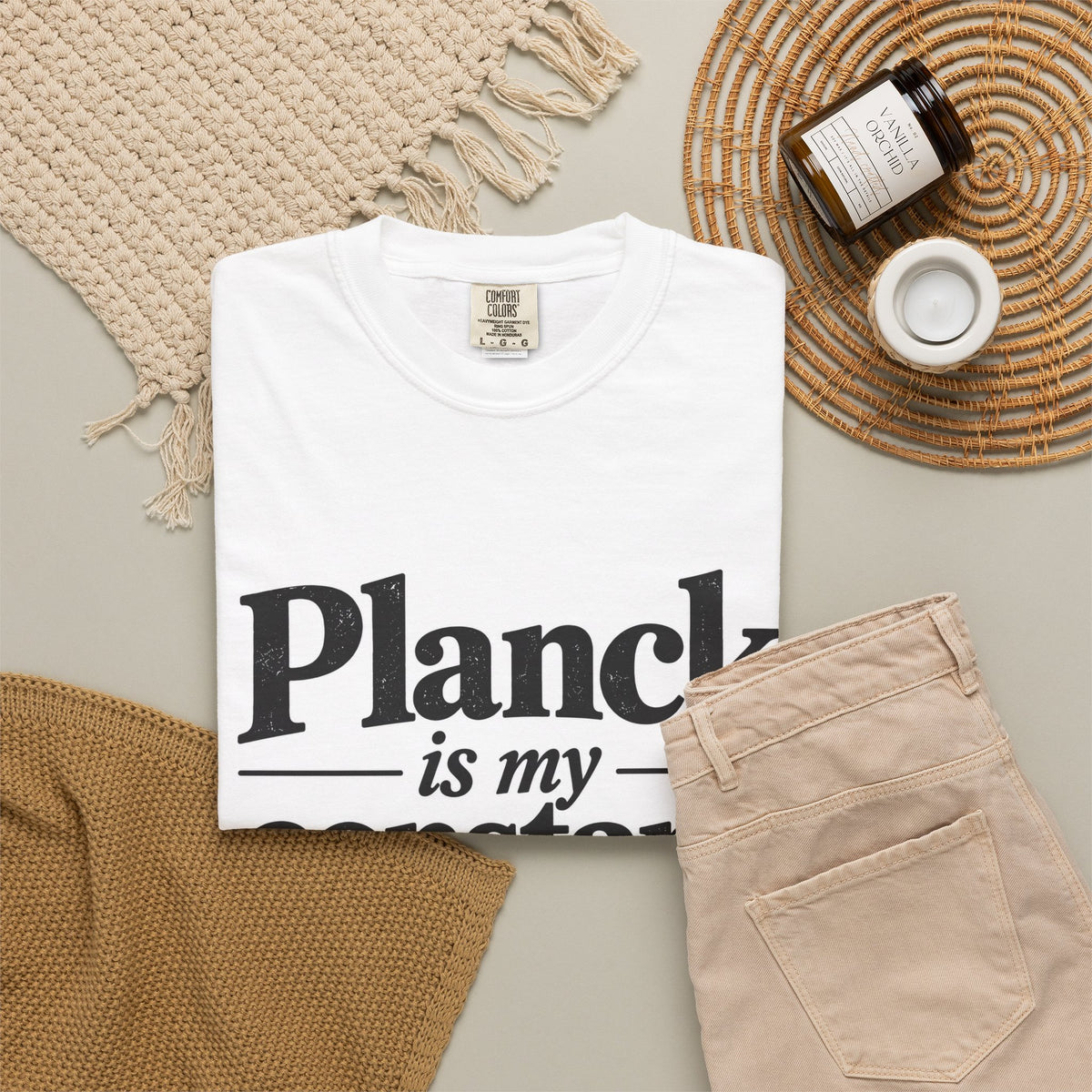 Planck Is My Constant T-Shirt — Funny Physics Tee with Planck’s Constant Design