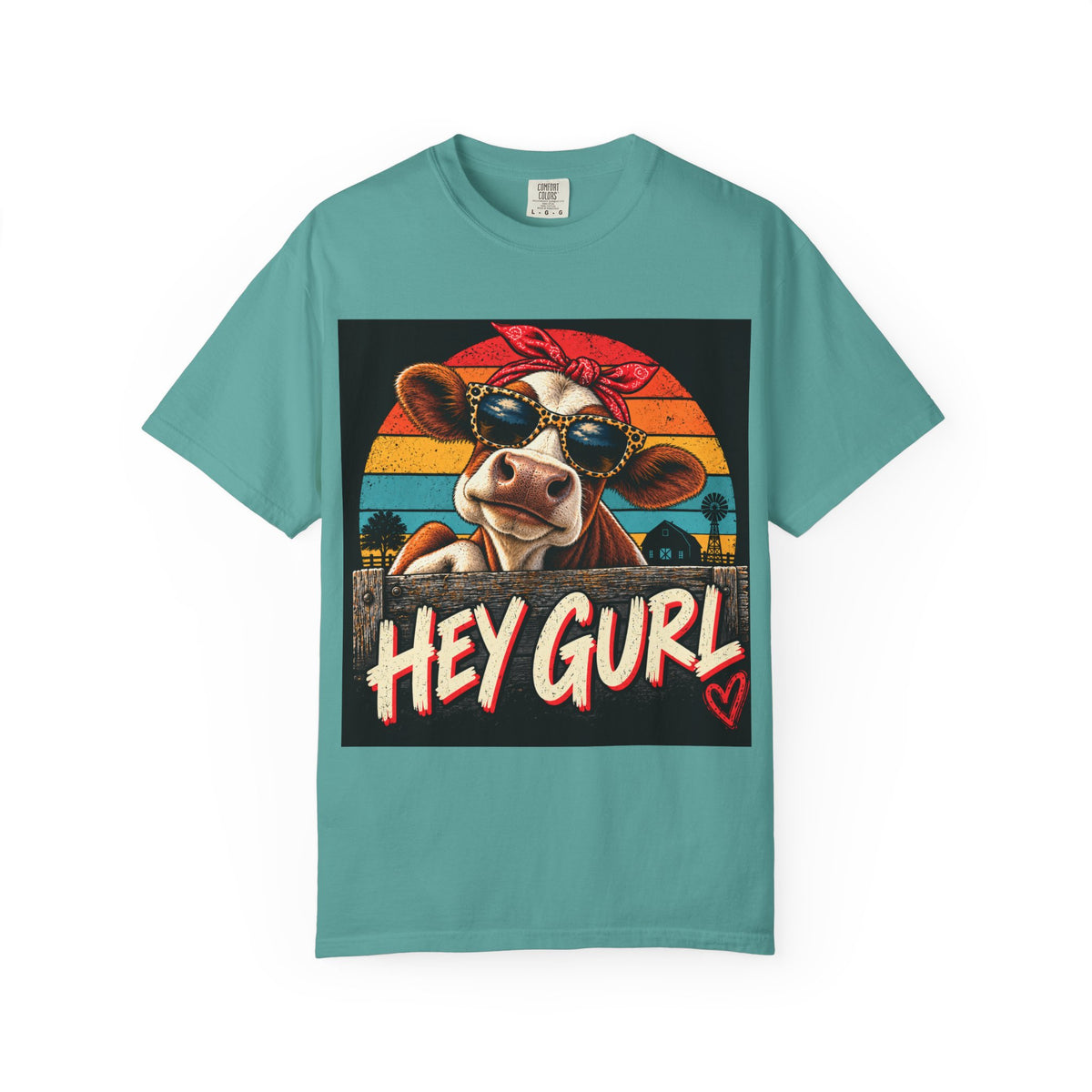 Hey Gurl – Funny Cow T-Shirt