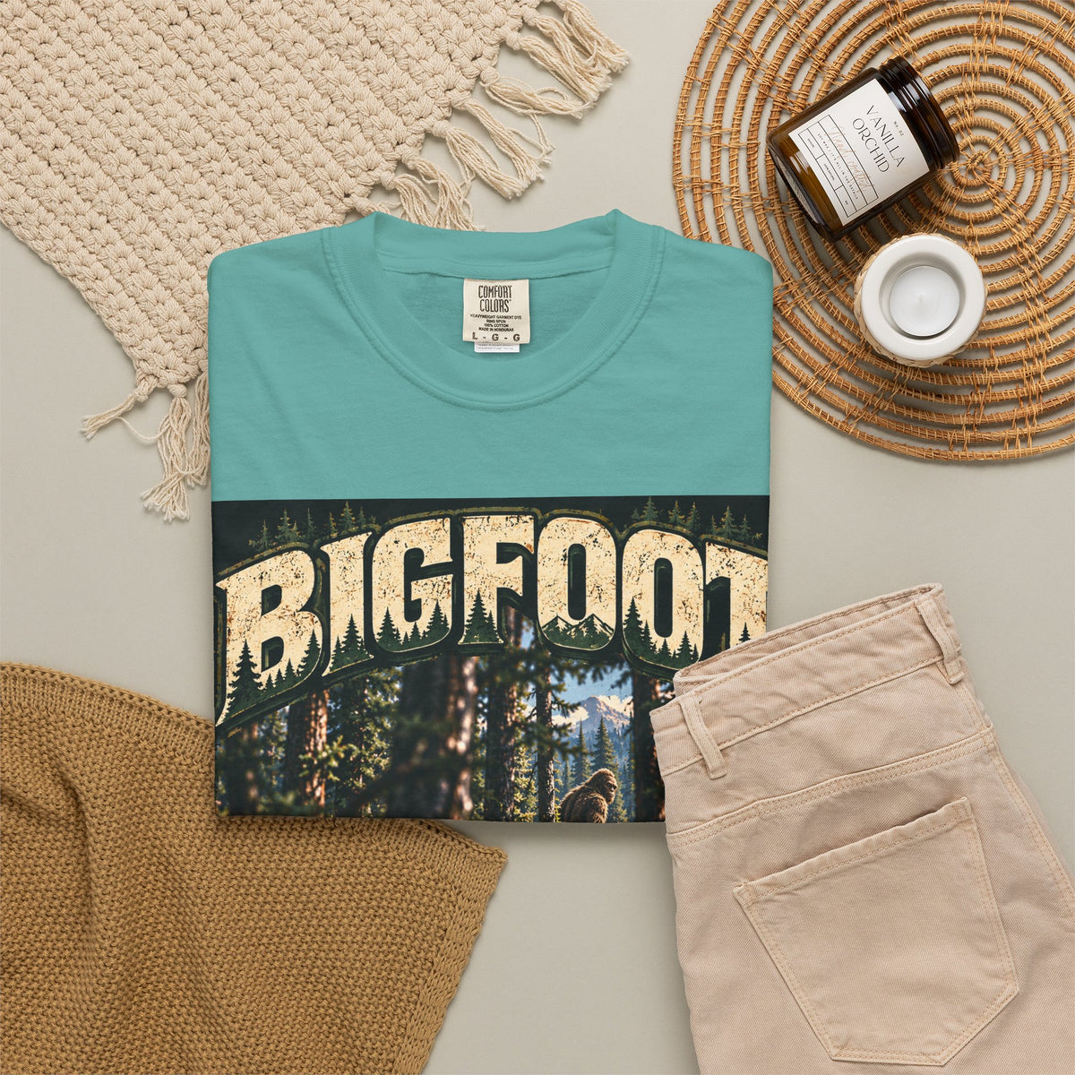 Bigfoot Woodland Graphic T-Shirt — "Terrible View. Would Not Recommend."