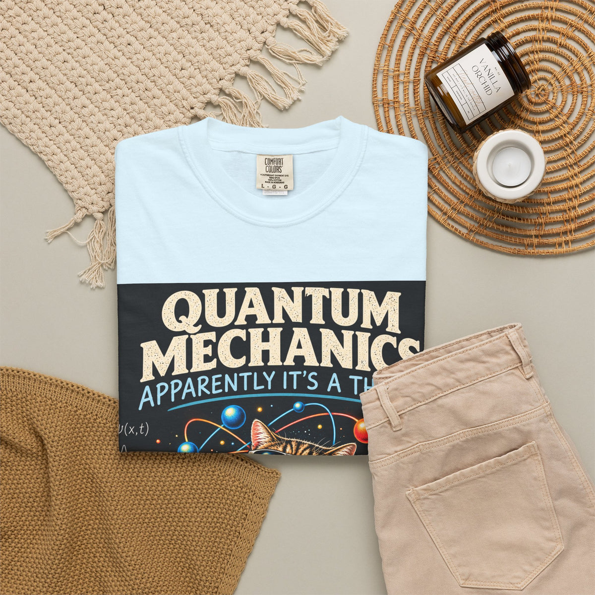 Quantum Mechanics: Apparently It’s a Thing – Funny Physics T-Shirt