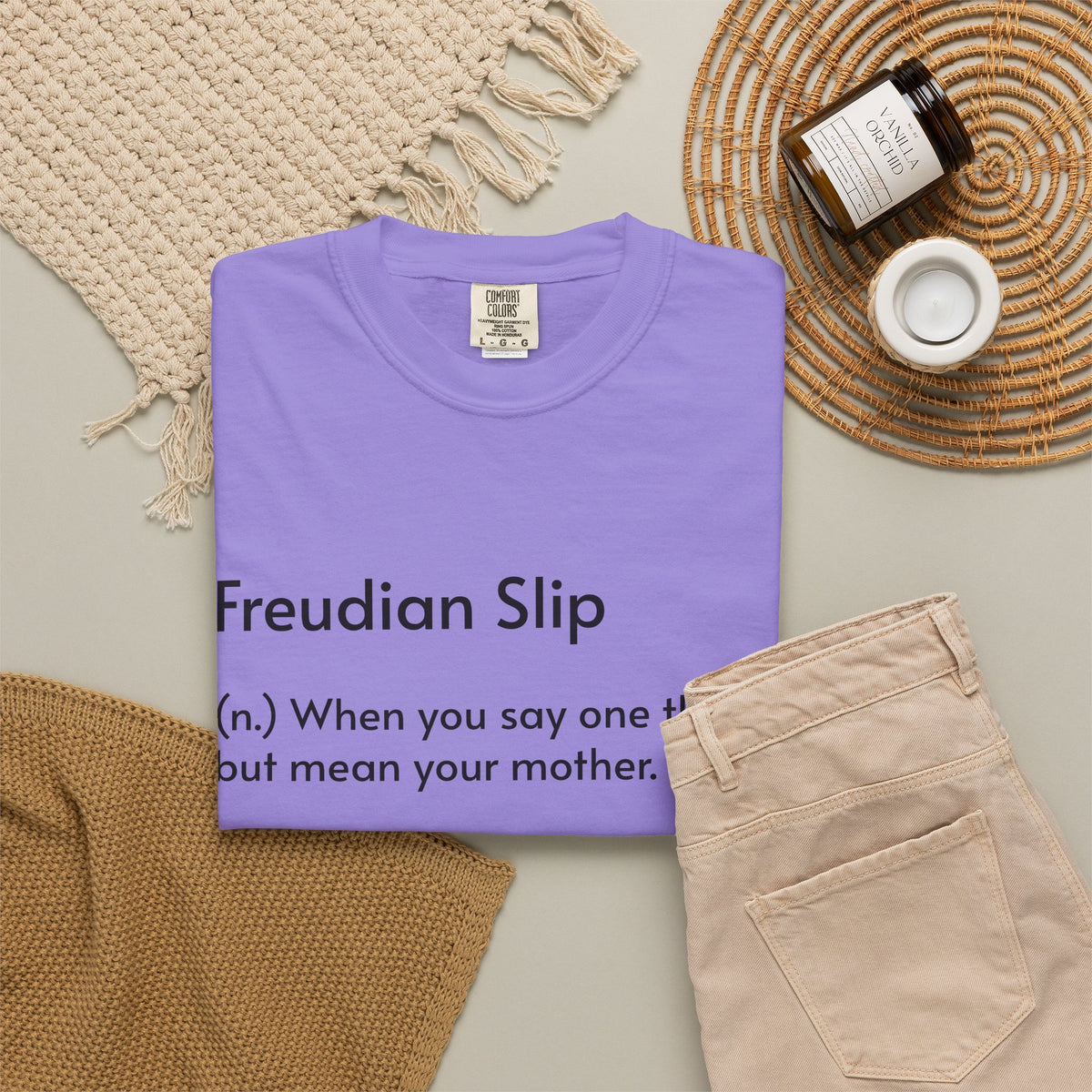 "Freudian Slip" Definition Shirt: Funny Psychology Quote Tee
