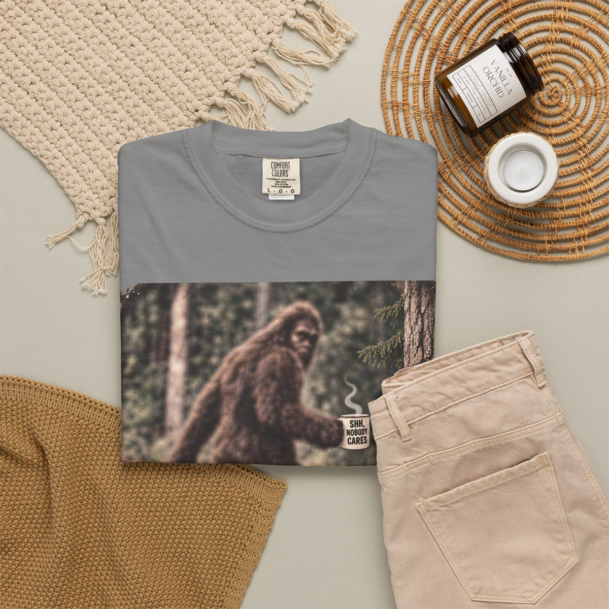I'm Not Blurry – Funny Bigfoot Coffee T-Shirt