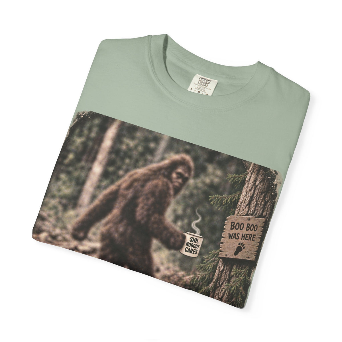 I'm Not Blurry – Funny Bigfoot Coffee T-Shirt