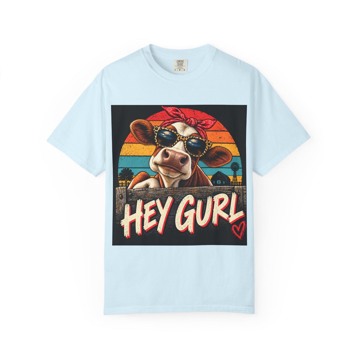 Hey Gurl – Funny Cow T-Shirt
