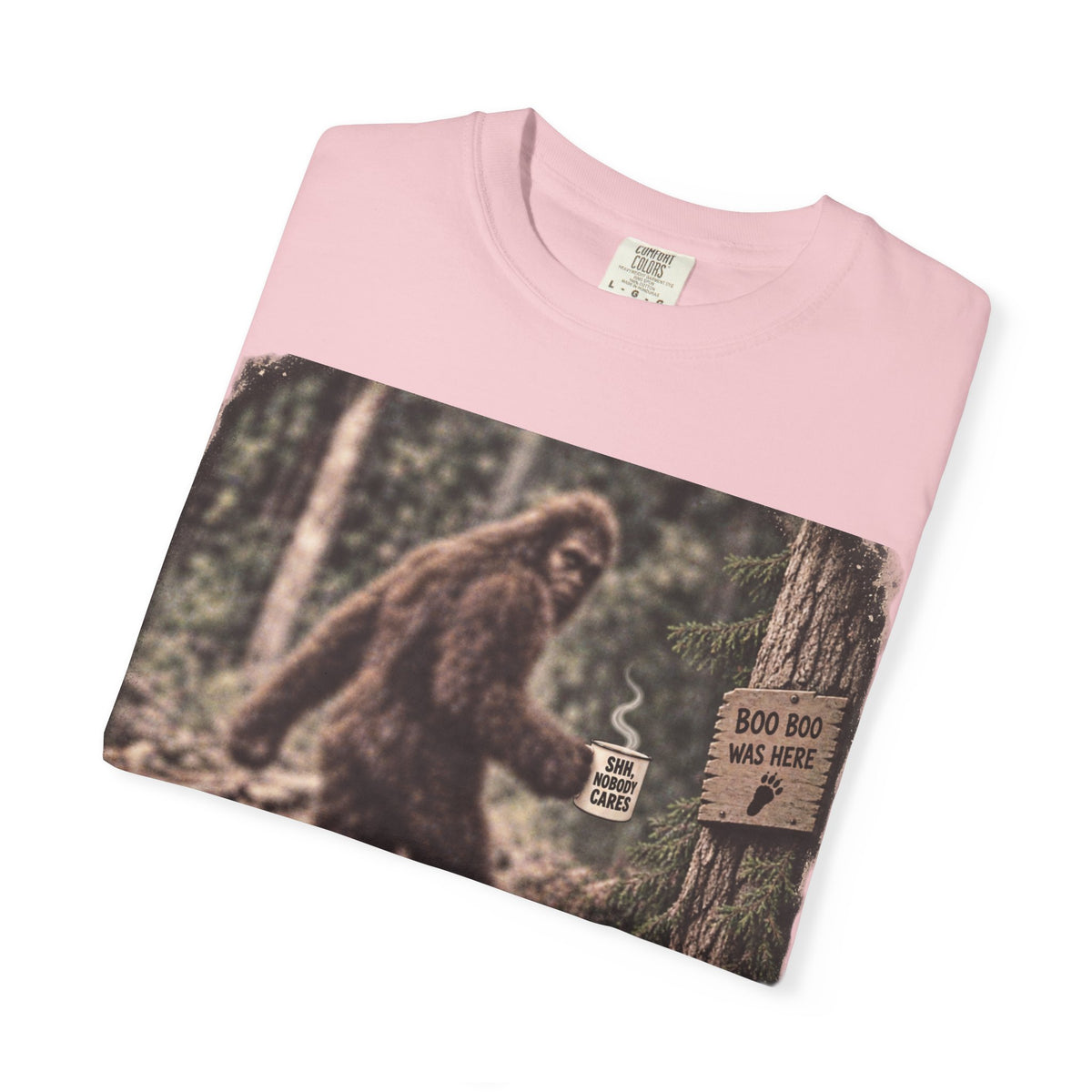 I'm Not Blurry – Funny Bigfoot Coffee T-Shirt