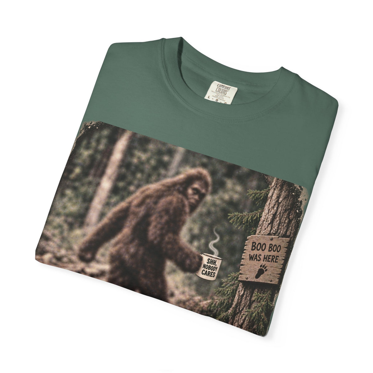 I'm Not Blurry – Funny Bigfoot Coffee T-Shirt
