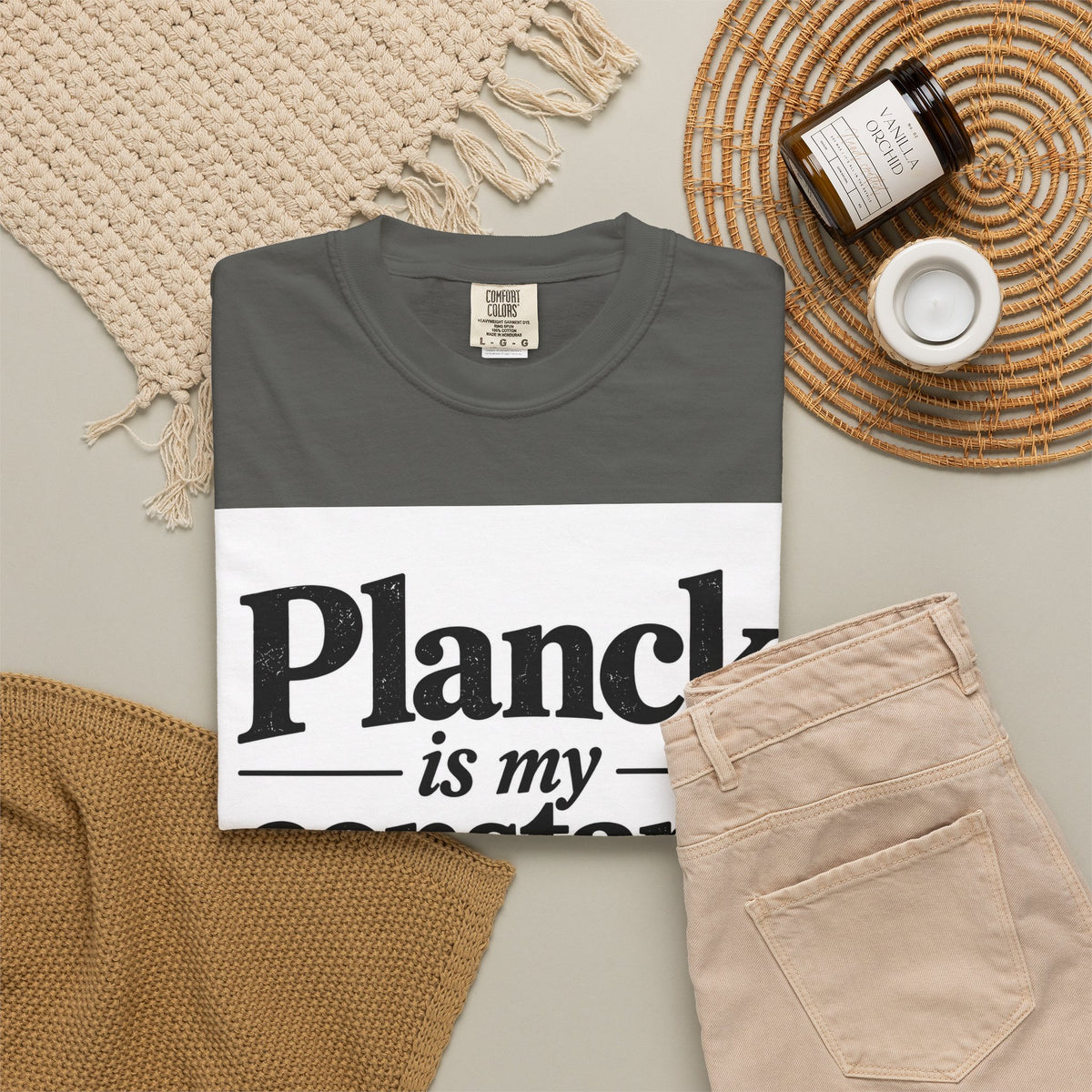 Planck Is My Constant T-Shirt — Funny Physics Tee with Planck’s Constant Design