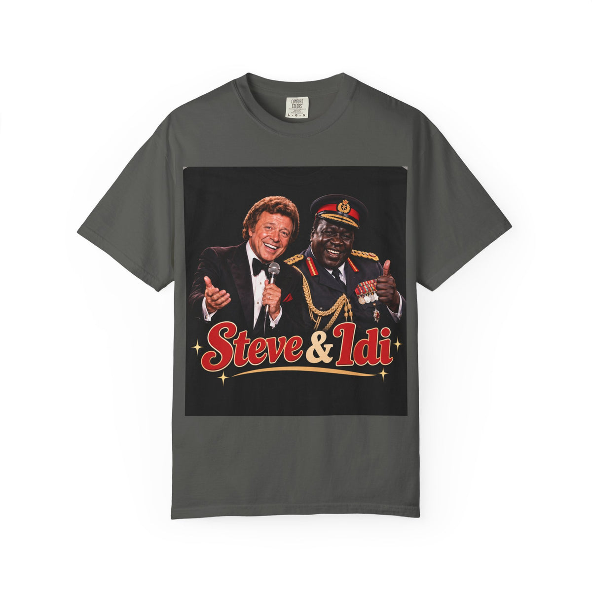 Steve & Idi – The Celebrity Combo Nobody Asked For - Funny T-Shirt