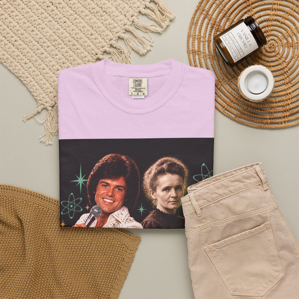 Donny & Marie – Funny Celebrity Mashup T-Shirt