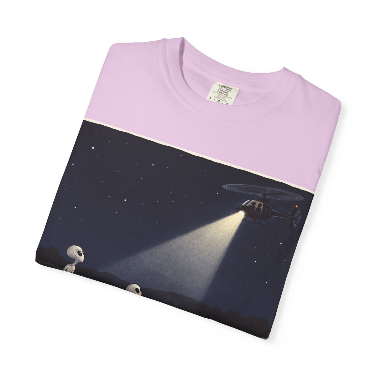 Caught Making Crop Circles – Funny Alien UFO Conspiracy T-Shirt