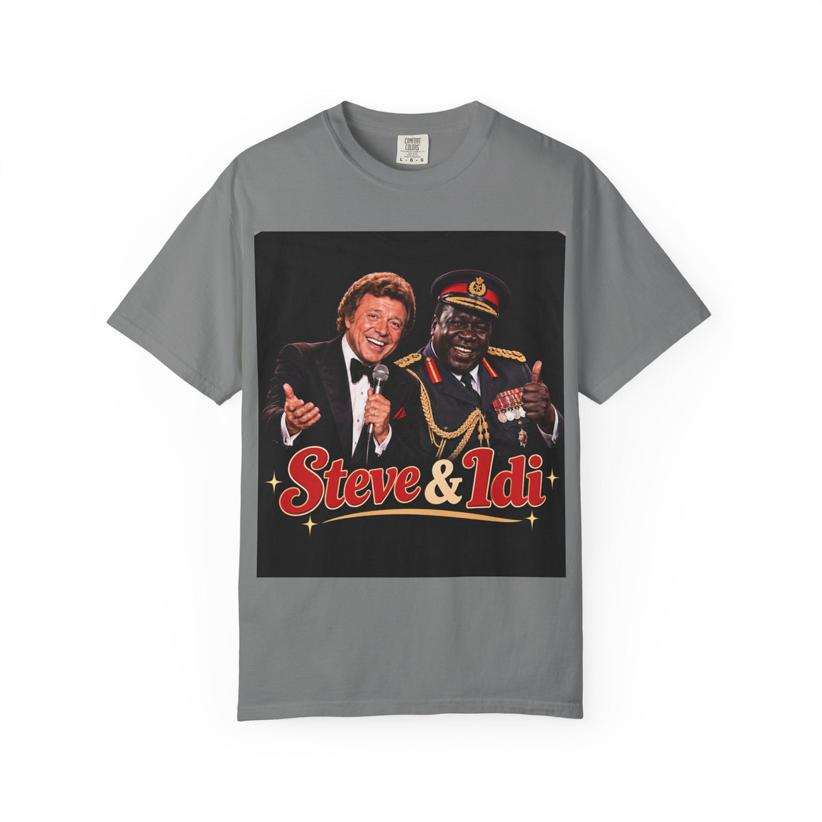 Steve & Idi – The Celebrity Combo Nobody Asked For - Funny T-Shirt