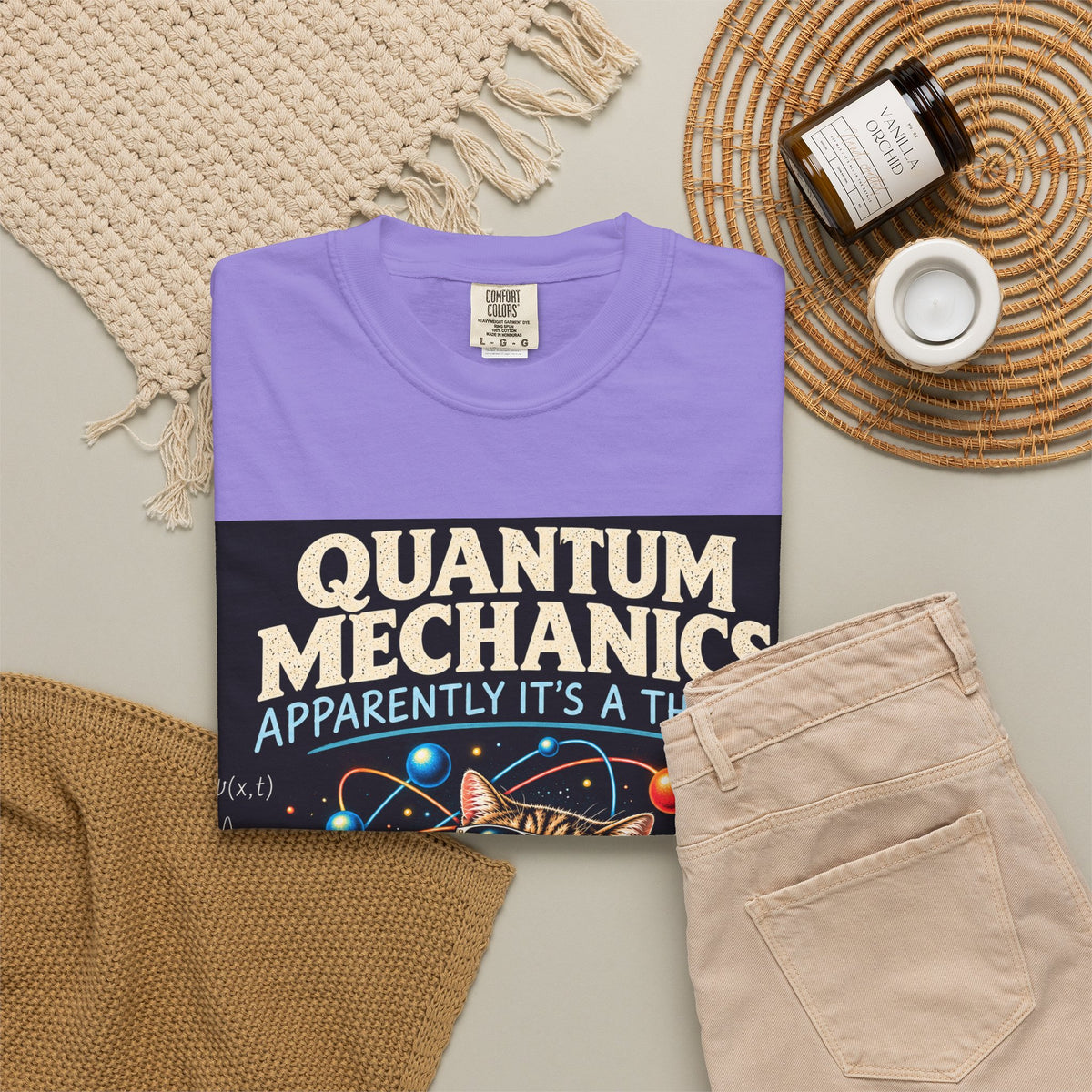 Quantum Mechanics: Apparently It’s a Thing – Funny Physics T-Shirt