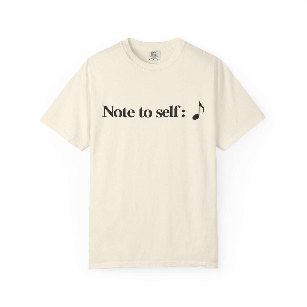 Note to Self T-Shirt — Minimalist Positive Reminder Tee