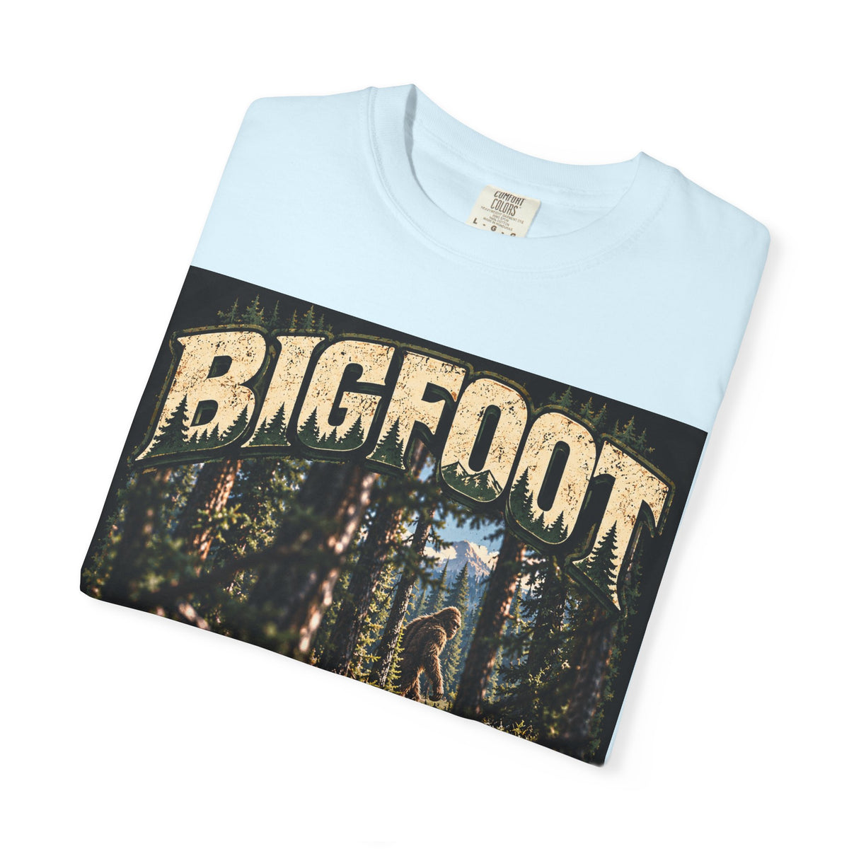 Bigfoot Woodland Graphic T-Shirt — "Terrible View. Would Not Recommend."