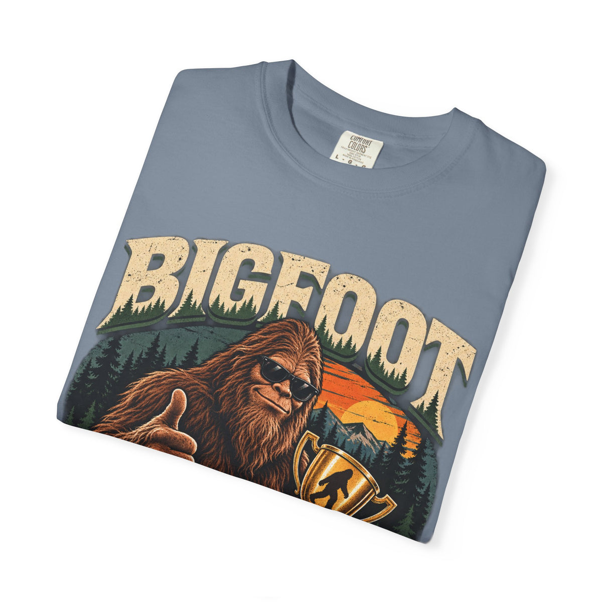 Bigfoot: Undefeated Hide-and-Seek Champion – Funny Sasquatch T-Shirt