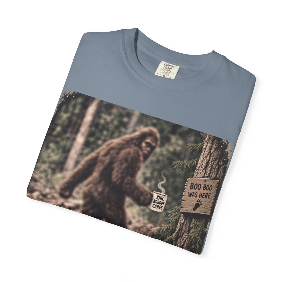 I'm Not Blurry – Funny Bigfoot Coffee T-Shirt