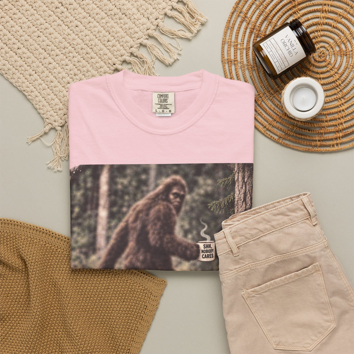 I'm Not Blurry – Funny Bigfoot Coffee T-Shirt