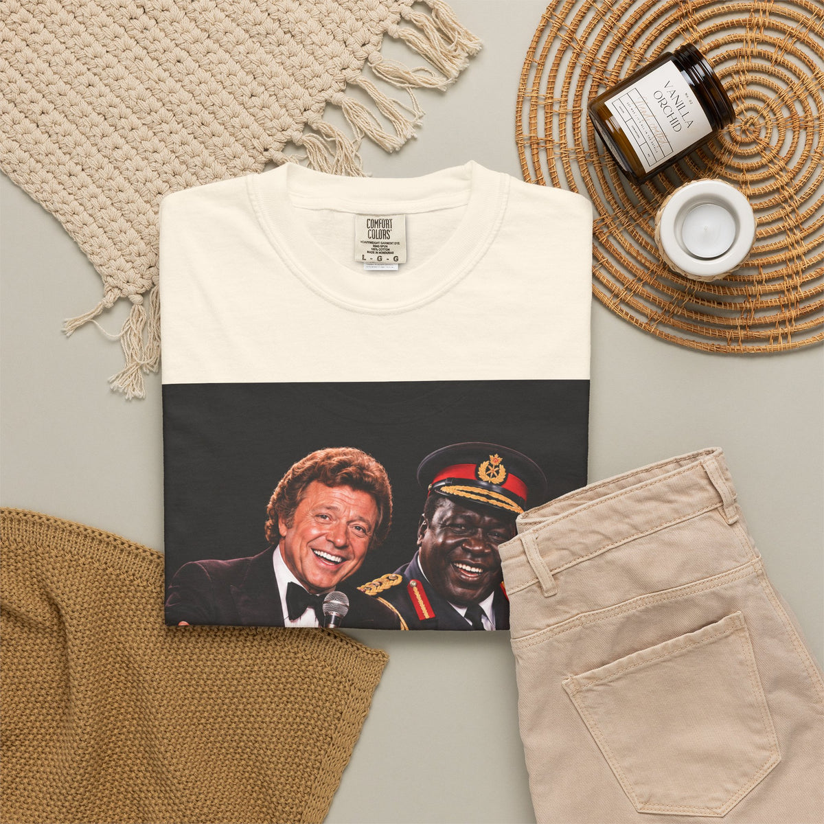 Steve & Idi – The Celebrity Combo Nobody Asked For - Funny T-Shirt
