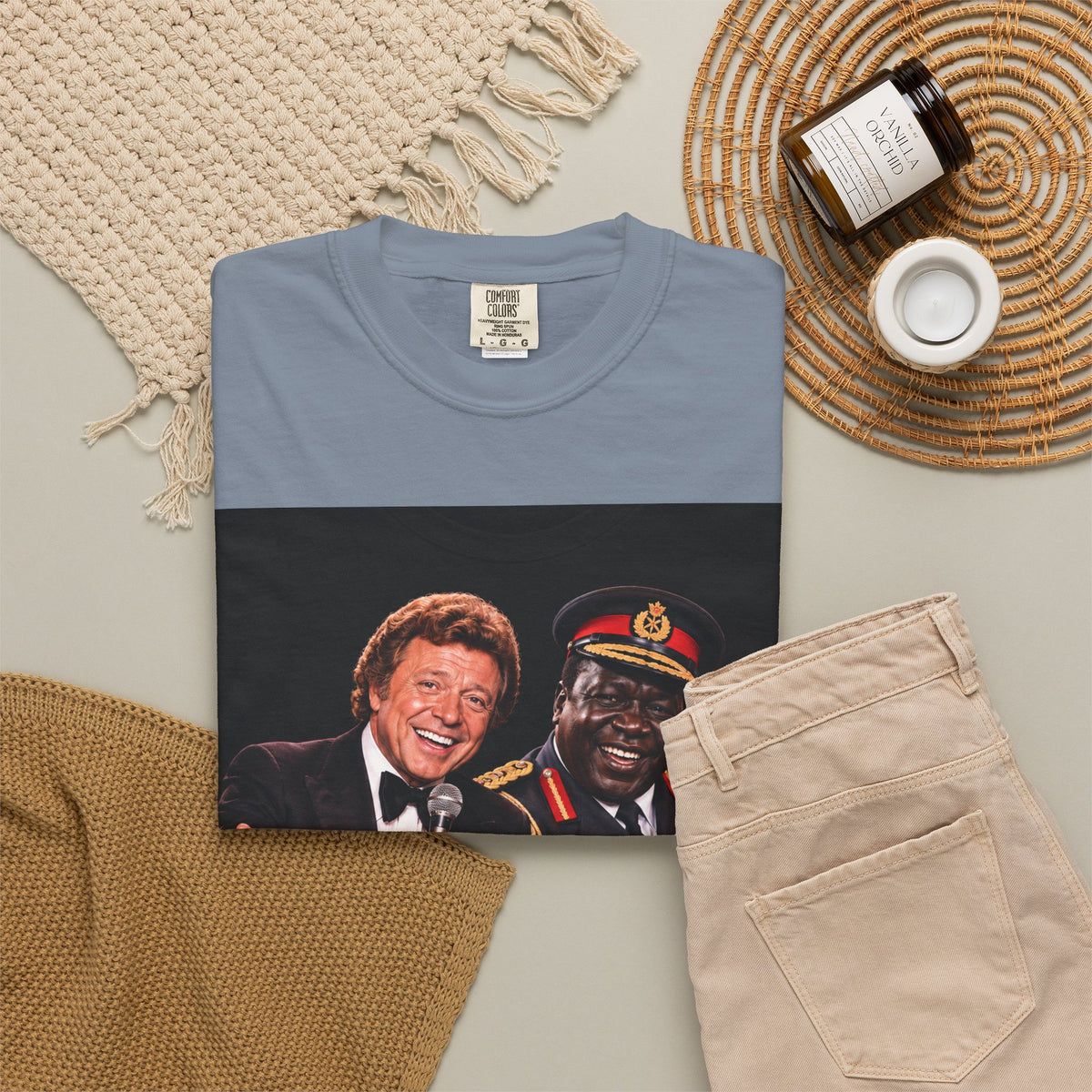 Steve & Idi – The Celebrity Combo Nobody Asked For - Funny T-Shirt