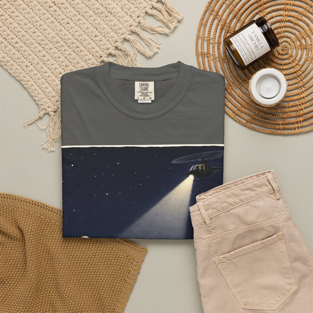 Caught Making Crop Circles – Funny Alien UFO Conspiracy T-Shirt