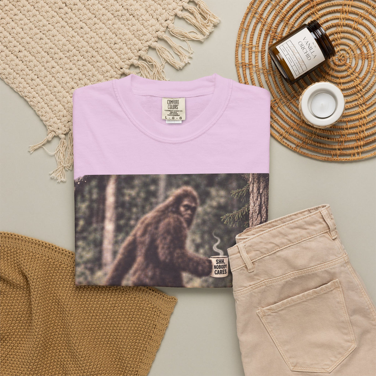 I'm Not Blurry – Funny Bigfoot Coffee T-Shirt