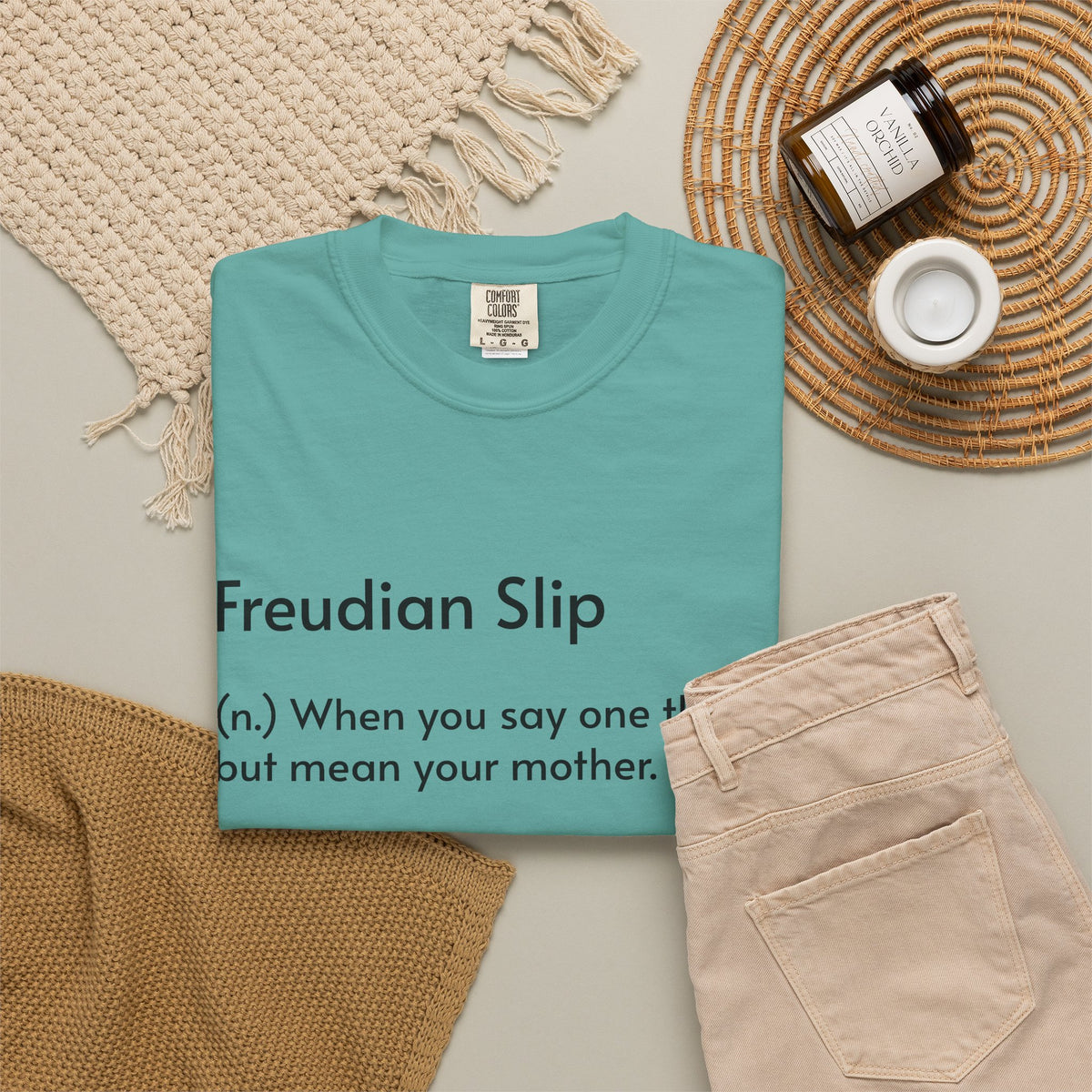 "Freudian Slip" Definition Shirt: Funny Psychology Quote Tee