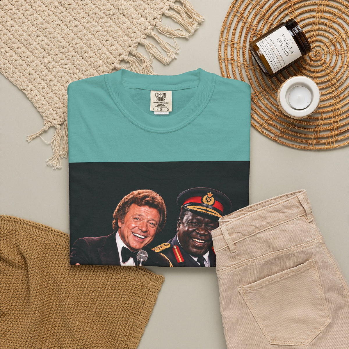 Steve & Idi – The Celebrity Combo Nobody Asked For - Funny T-Shirt