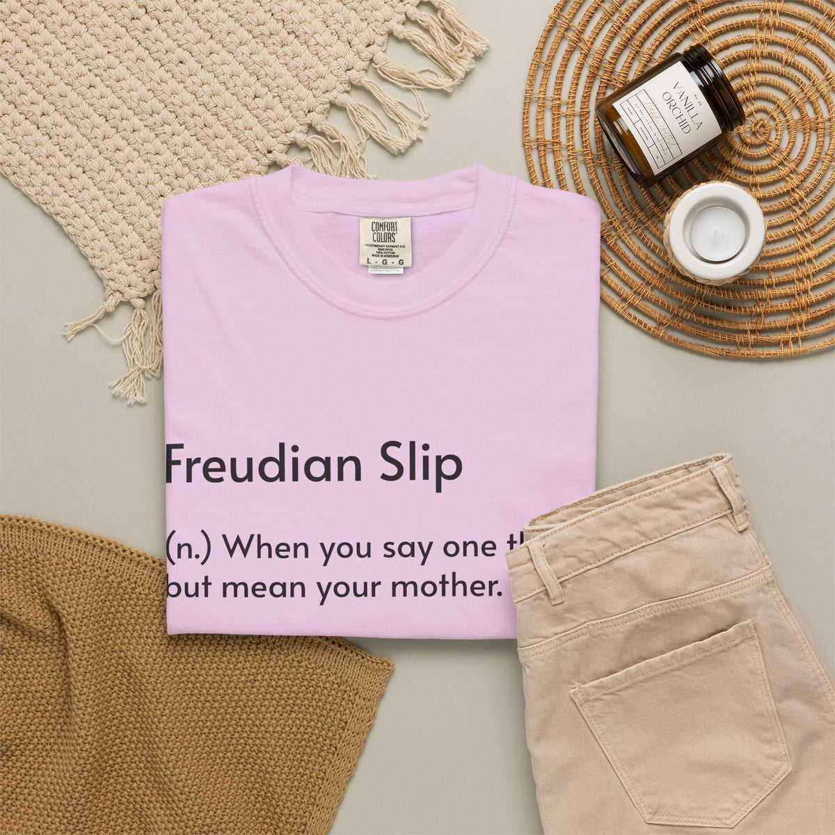 "Freudian Slip" Definition Shirt: Funny Psychology Quote Tee