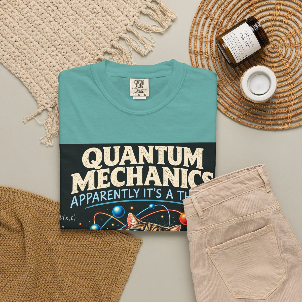 Quantum Mechanics: Apparently It’s a Thing – Funny Physics T-Shirt
