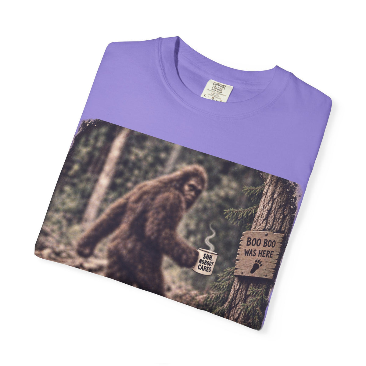 I'm Not Blurry – Funny Bigfoot Coffee T-Shirt
