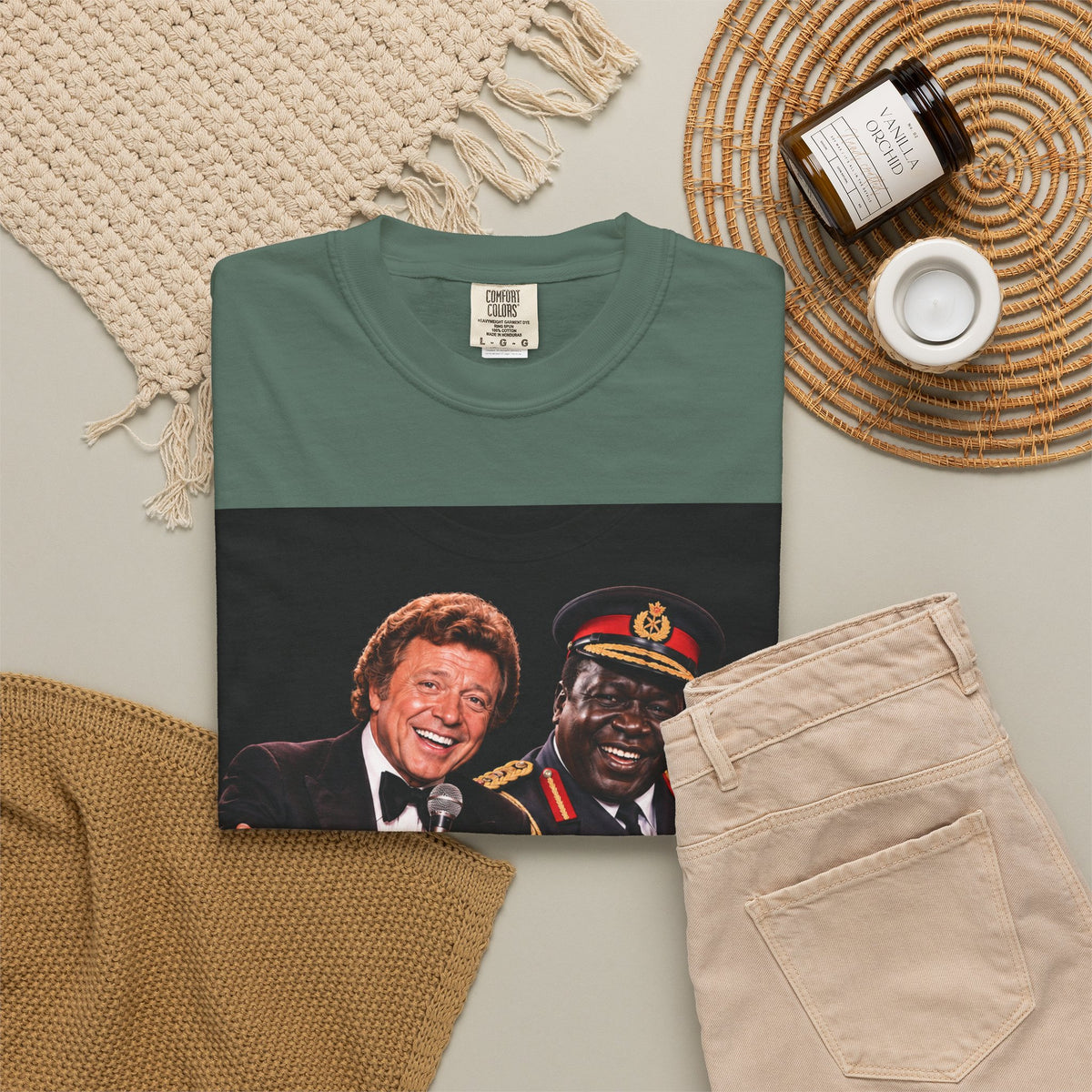 Steve & Idi – The Celebrity Combo Nobody Asked For - Funny T-Shirt