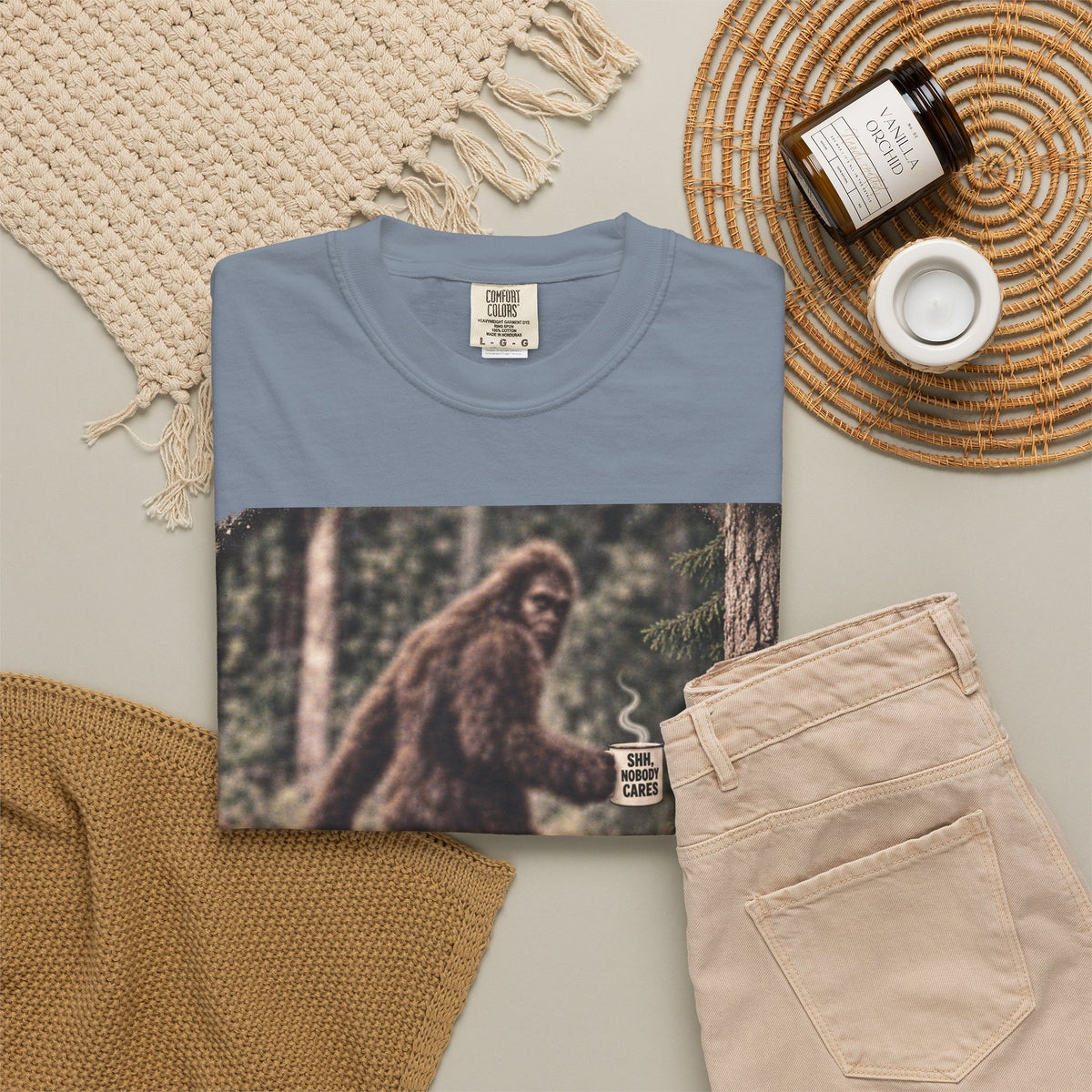 I'm Not Blurry – Funny Bigfoot Coffee T-Shirt