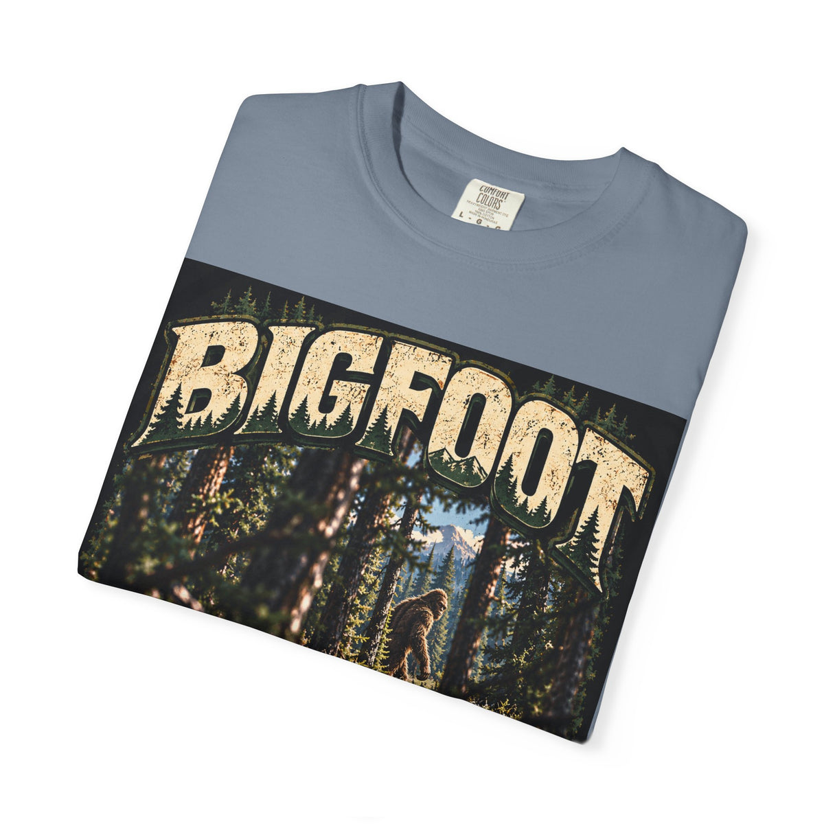 Bigfoot Woodland Graphic T-Shirt — "Terrible View. Would Not Recommend."