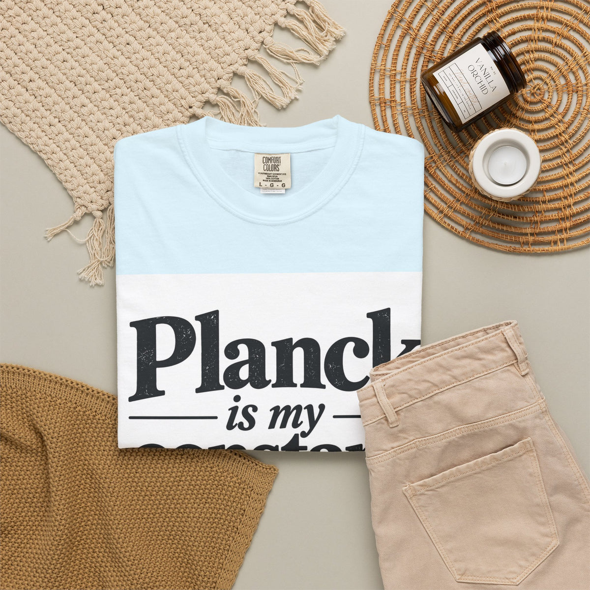 Planck Is My Constant T-Shirt — Funny Physics Tee with Planck’s Constant Design