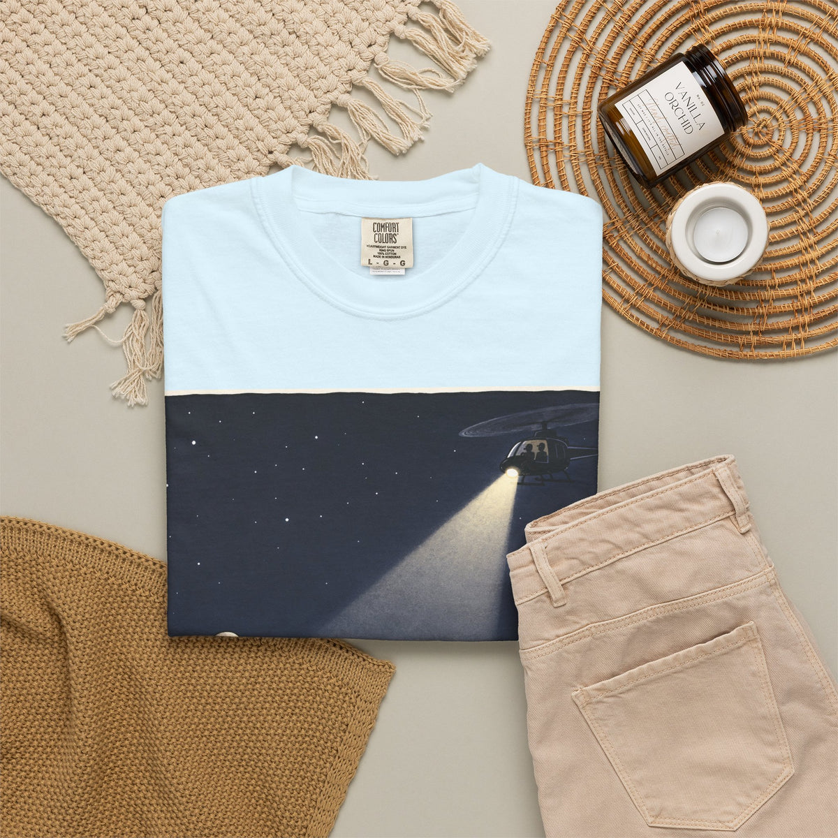 Caught Making Crop Circles – Funny Alien UFO Conspiracy T-Shirt