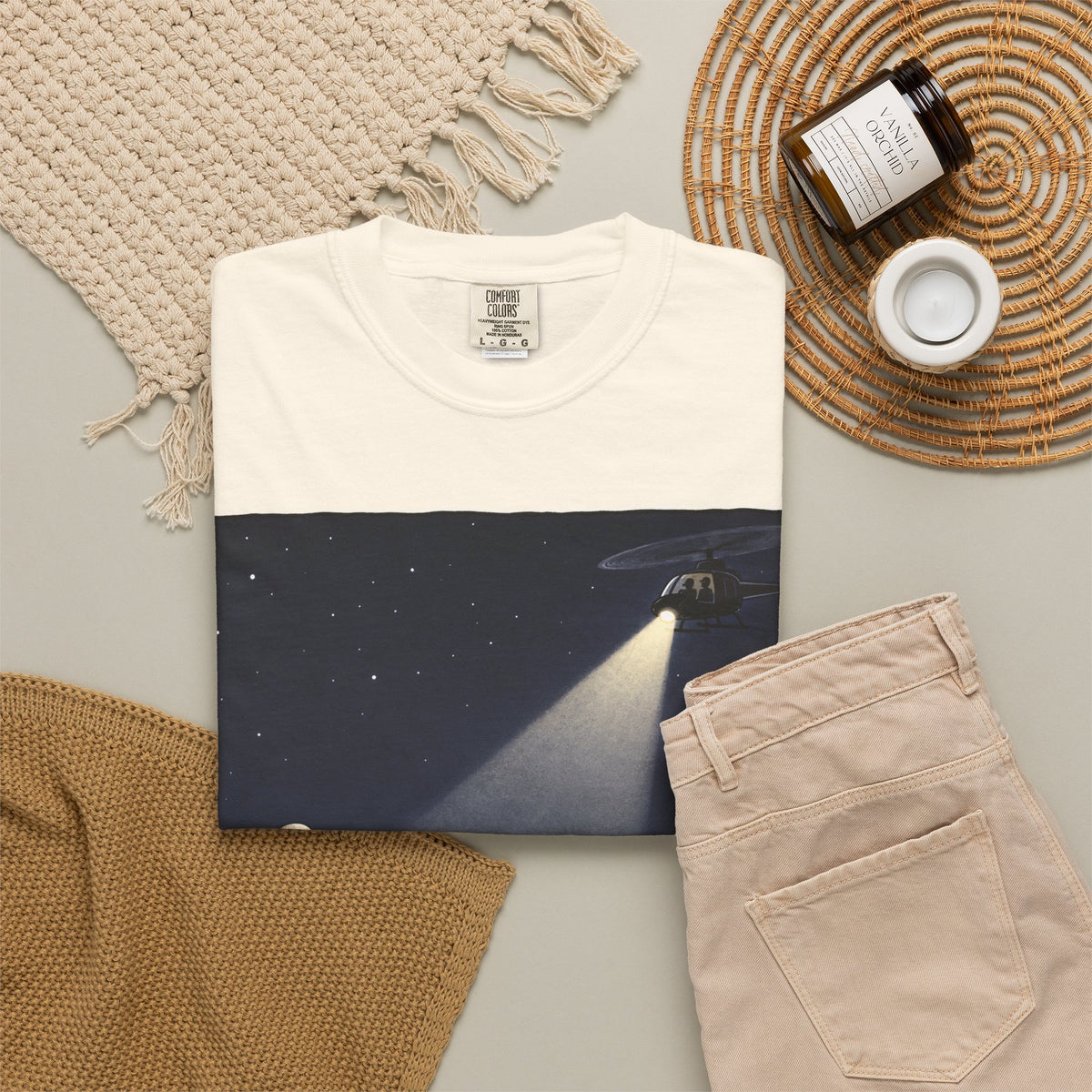 Caught Making Crop Circles – Funny Alien UFO Conspiracy T-Shirt