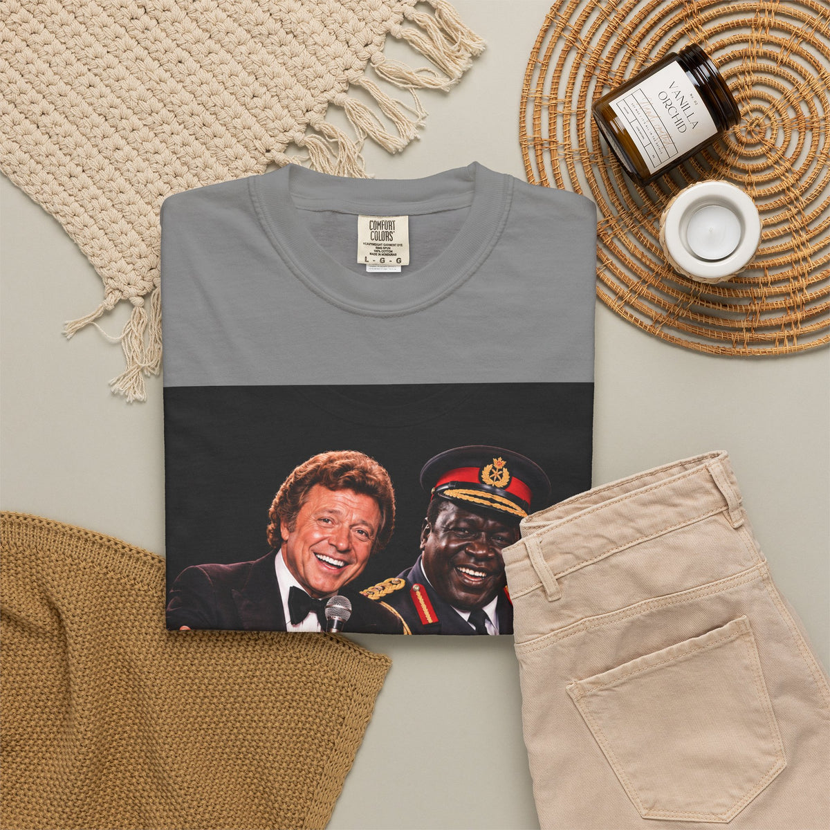 Steve & Idi – The Celebrity Combo Nobody Asked For - Funny T-Shirt