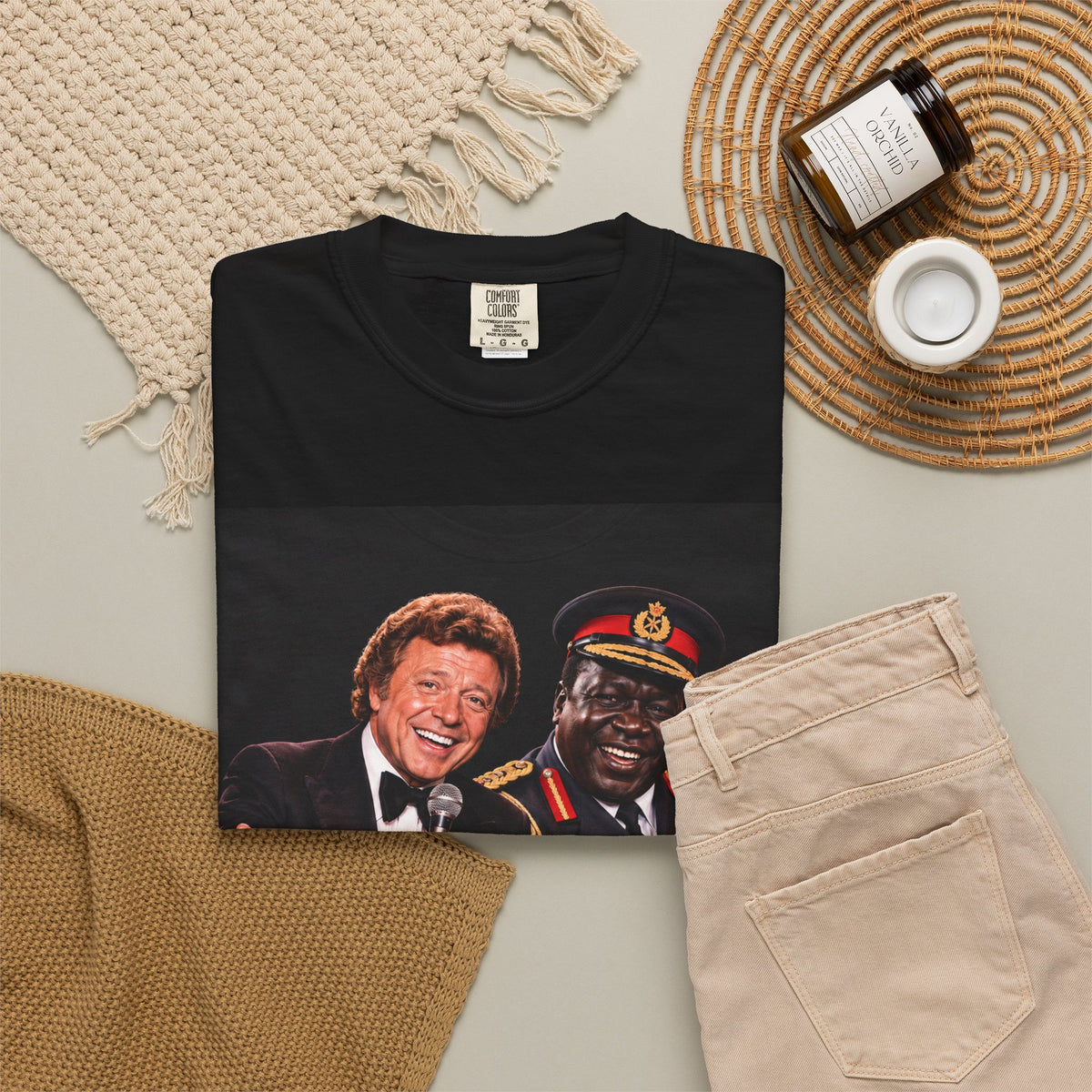 Steve & Idi – The Celebrity Combo Nobody Asked For - Funny T-Shirt
