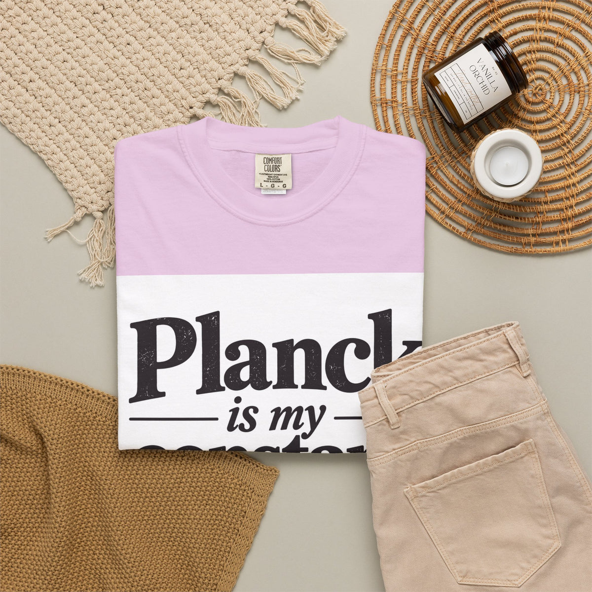Planck Is My Constant T-Shirt — Funny Physics Tee with Planck’s Constant Design