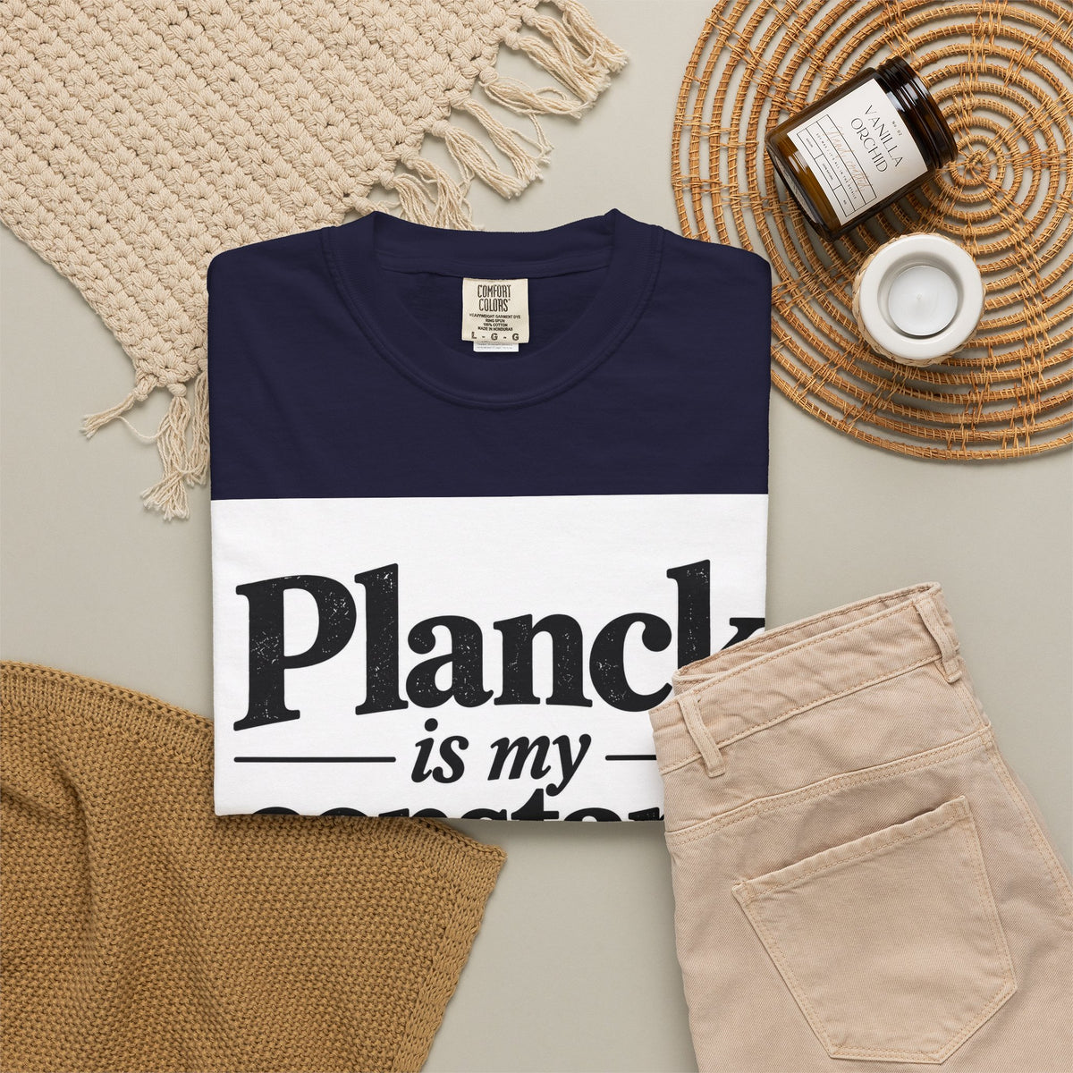Planck Is My Constant T-Shirt — Funny Physics Tee with Planck’s Constant Design