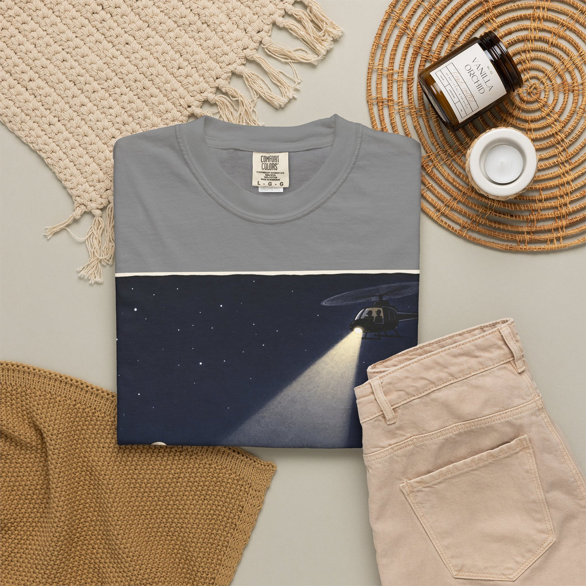 Caught Making Crop Circles – Funny Alien UFO Conspiracy T-Shirt
