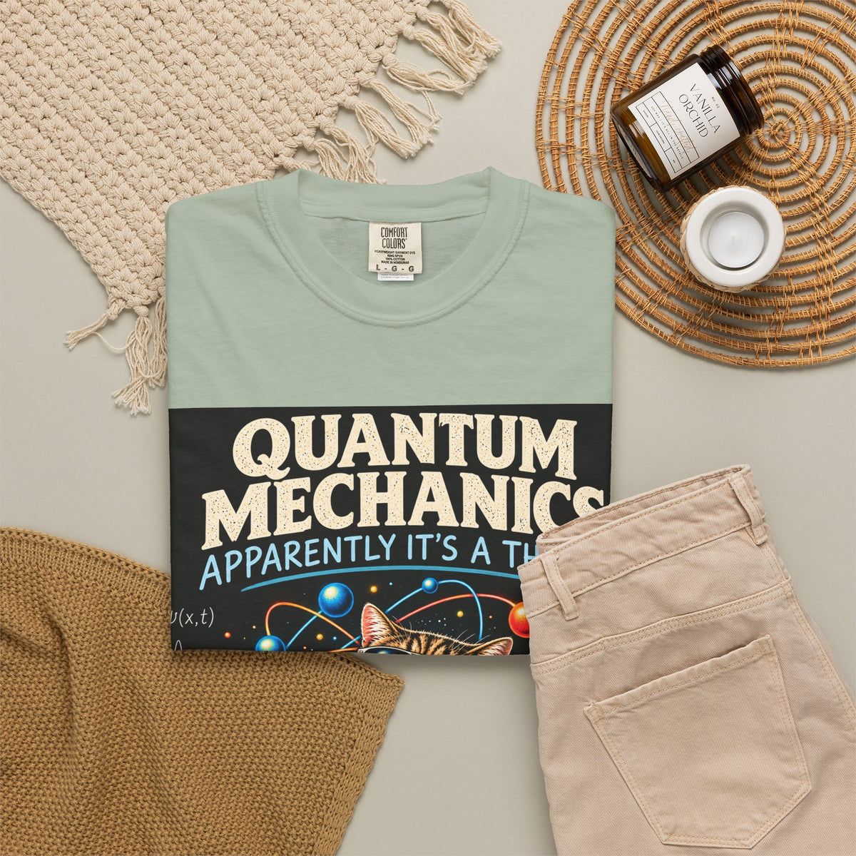 Quantum Mechanics: Apparently It’s a Thing – Funny Physics T-Shirt