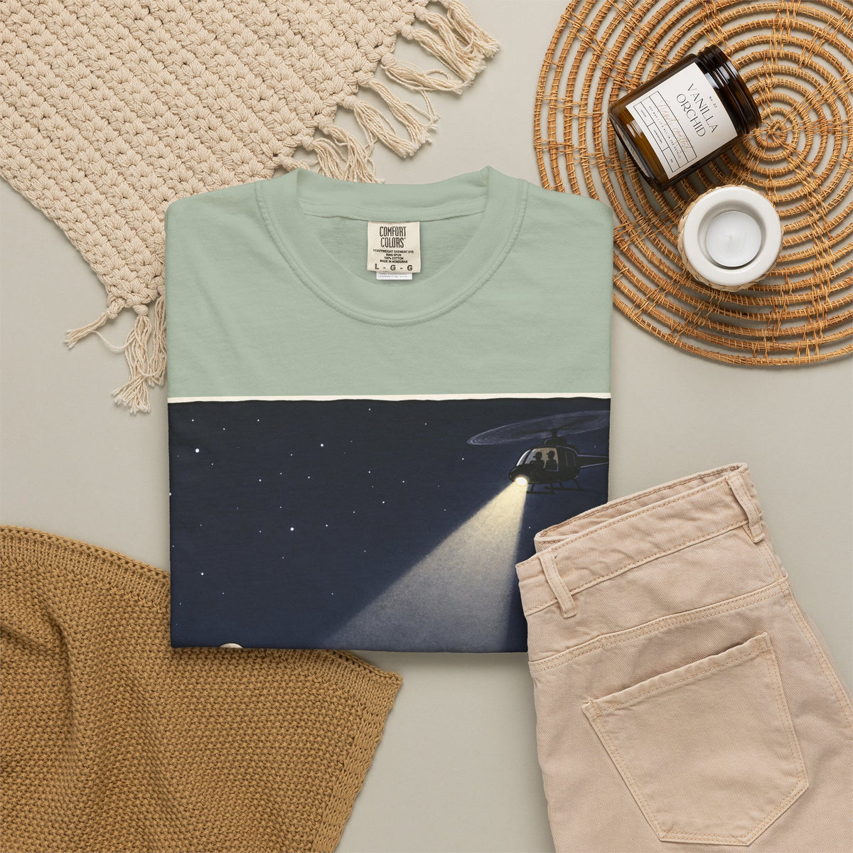 Caught Making Crop Circles – Funny Alien UFO Conspiracy T-Shirt